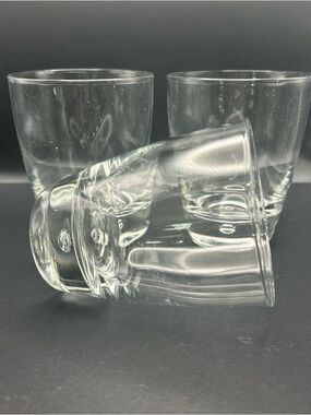 Bormiolli Rocco Set Of 3 Luna Whiskey Old Fashion